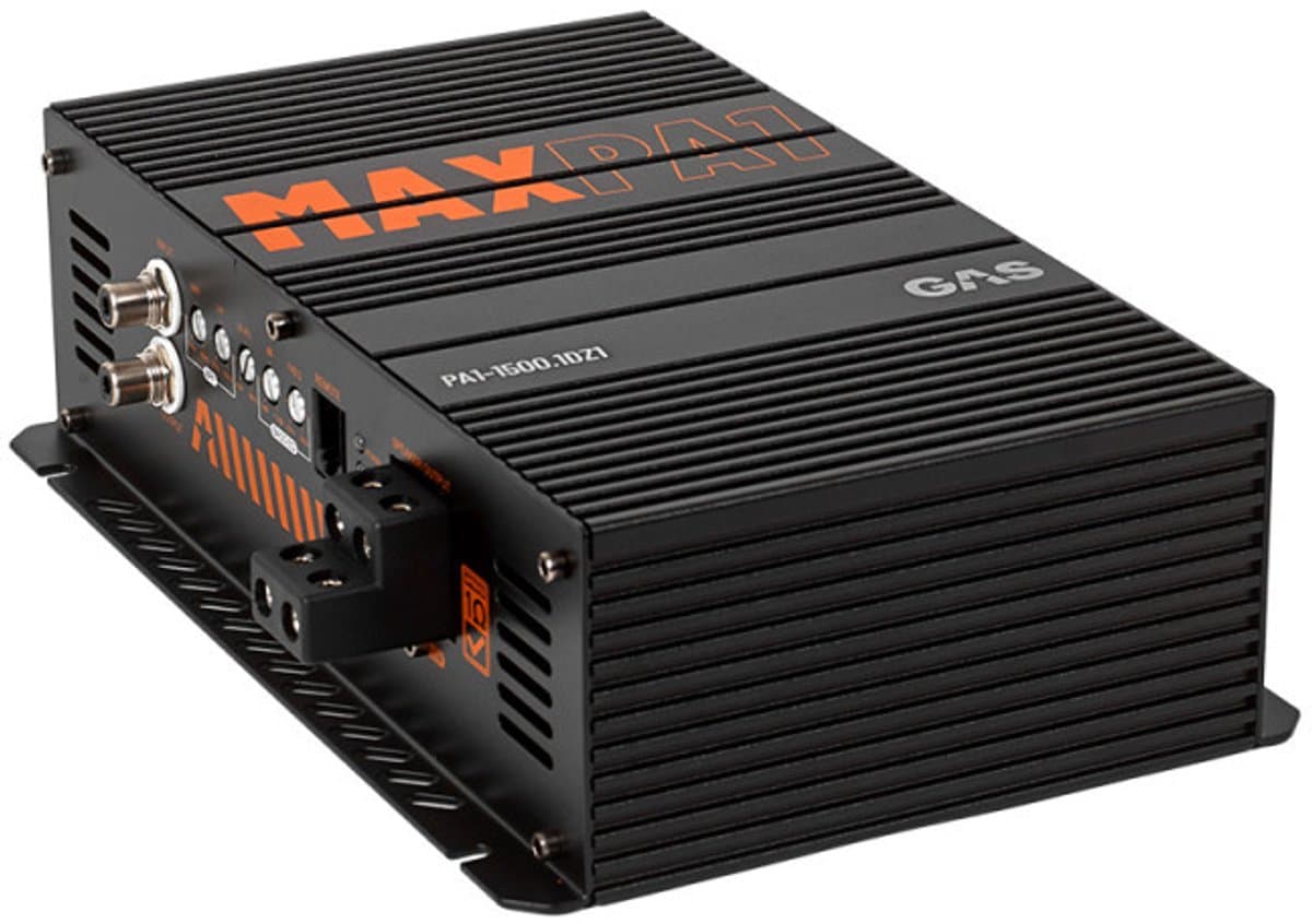 Gas Audio Power Gas Max Level Pa1 Mono Amplifier 1ohm voor Auto Geluidssystemen en Hoogwaardige Geluidskwaliteit