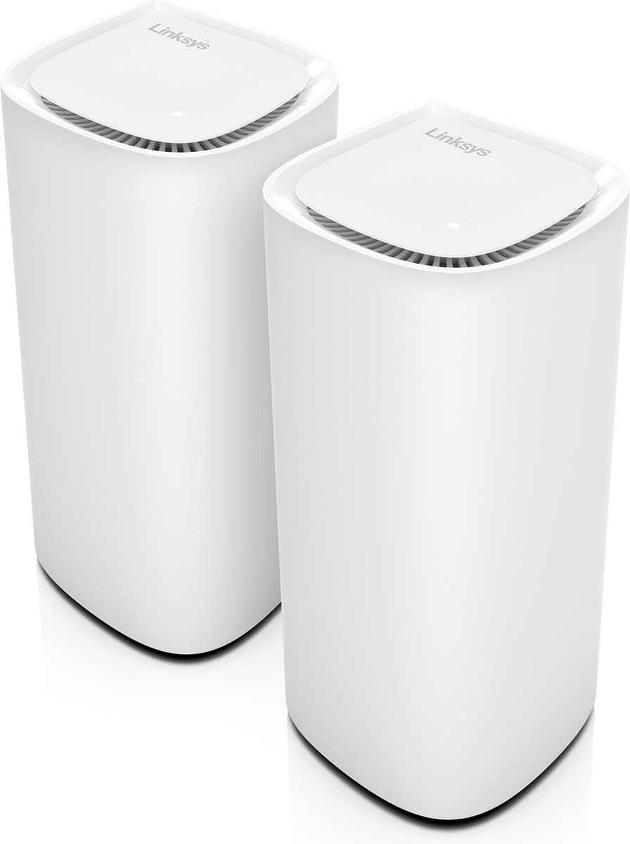 Linksys Velop Pro 7 Tri-band (2,4 GHz / 5 GHz / 6 GHz) Wi-Fi 7 (802.11be) Wit 5 Intern