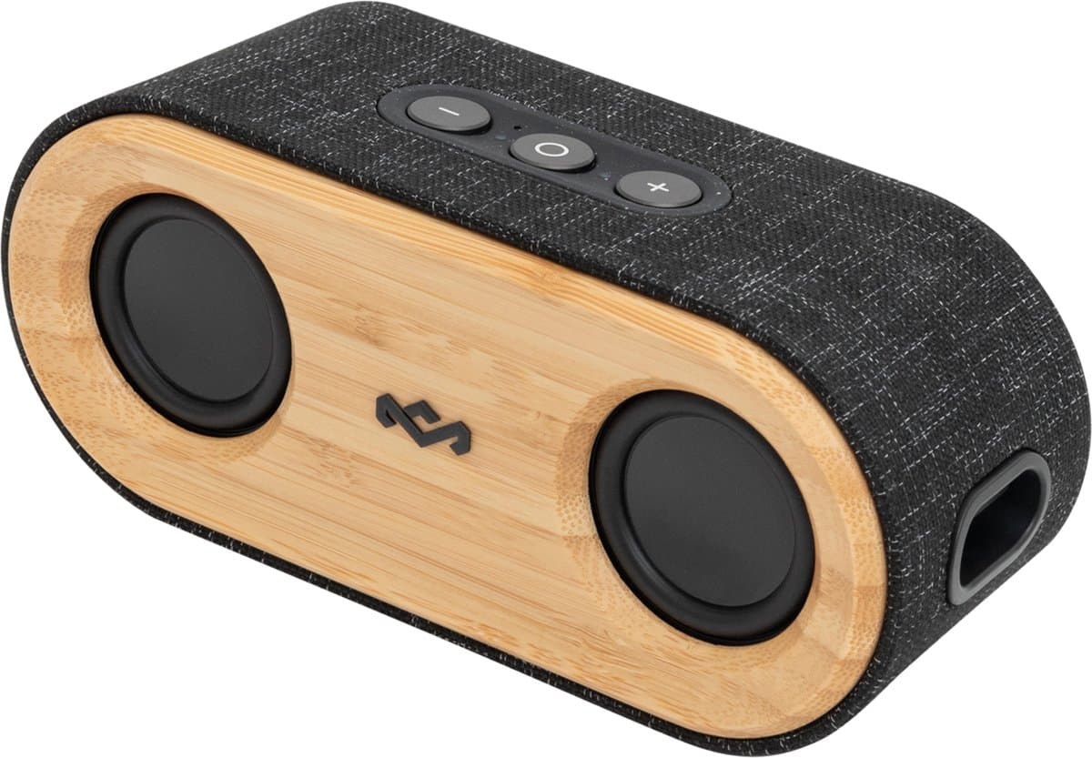 House of Marley Get Together 2 Mini Bluetooth Speaker - Draadloos - Waterproof - 15 Uur Batterijduur - Party Pair - Bass boost EQ - 20 watt vermogen