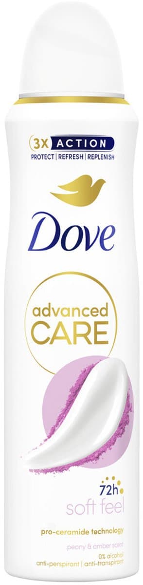 Dove zachte sensatie deodorant spray 150 ml
