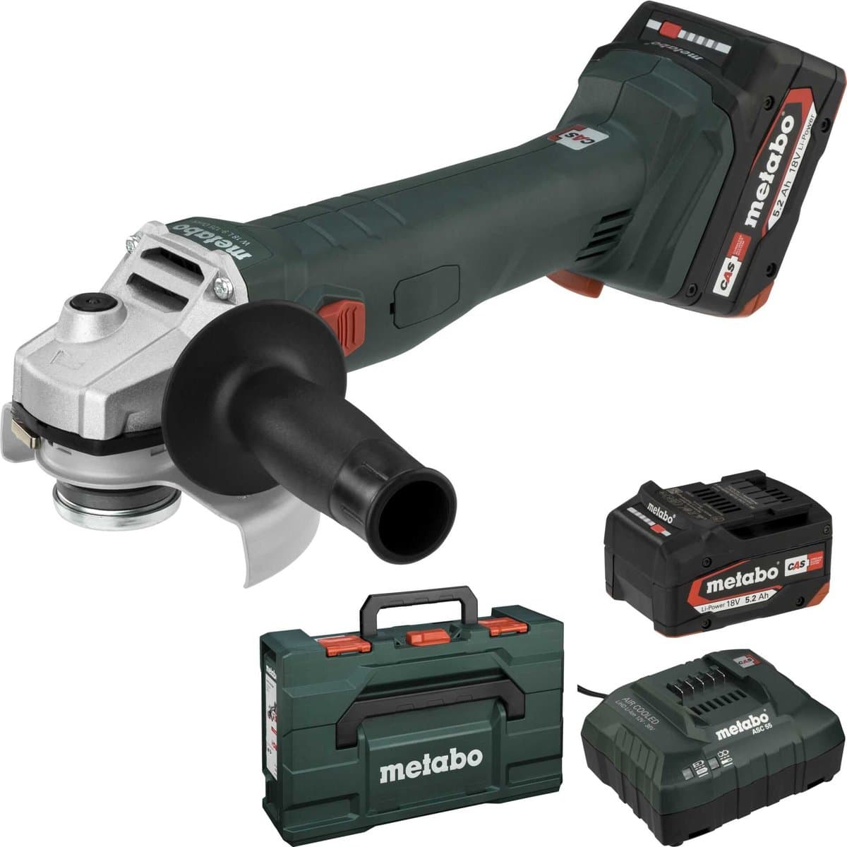Metabo W 18 L 9-125 draadloze haakse slijper - 125 mm