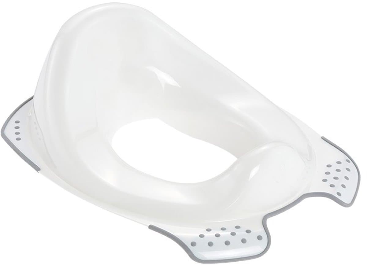 keeeper Ewa Pure Kin kindertoiletzitting, wit, met spatbescherming