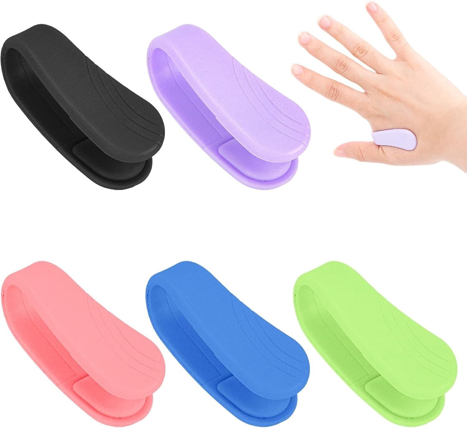5-delige set acupressuur clips voor stressverlichting, migrainebestrijding en ontspanningstools voor paniekaanvallen