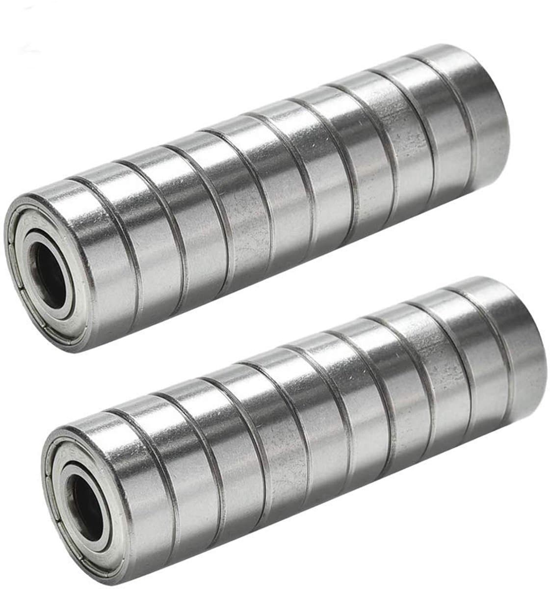 20x 608zz rolschaats miniatuur kogellagers 8 * 22 * 7mm voor 3D-printer