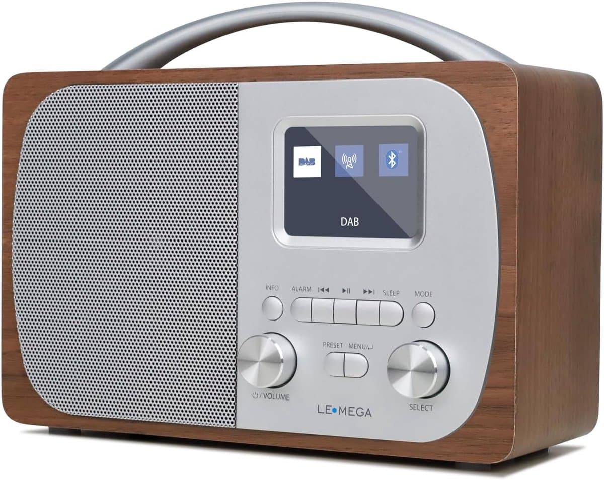 Klokradio met Wekker - Digitale Wekker - Wekkerradio - DAB Plus