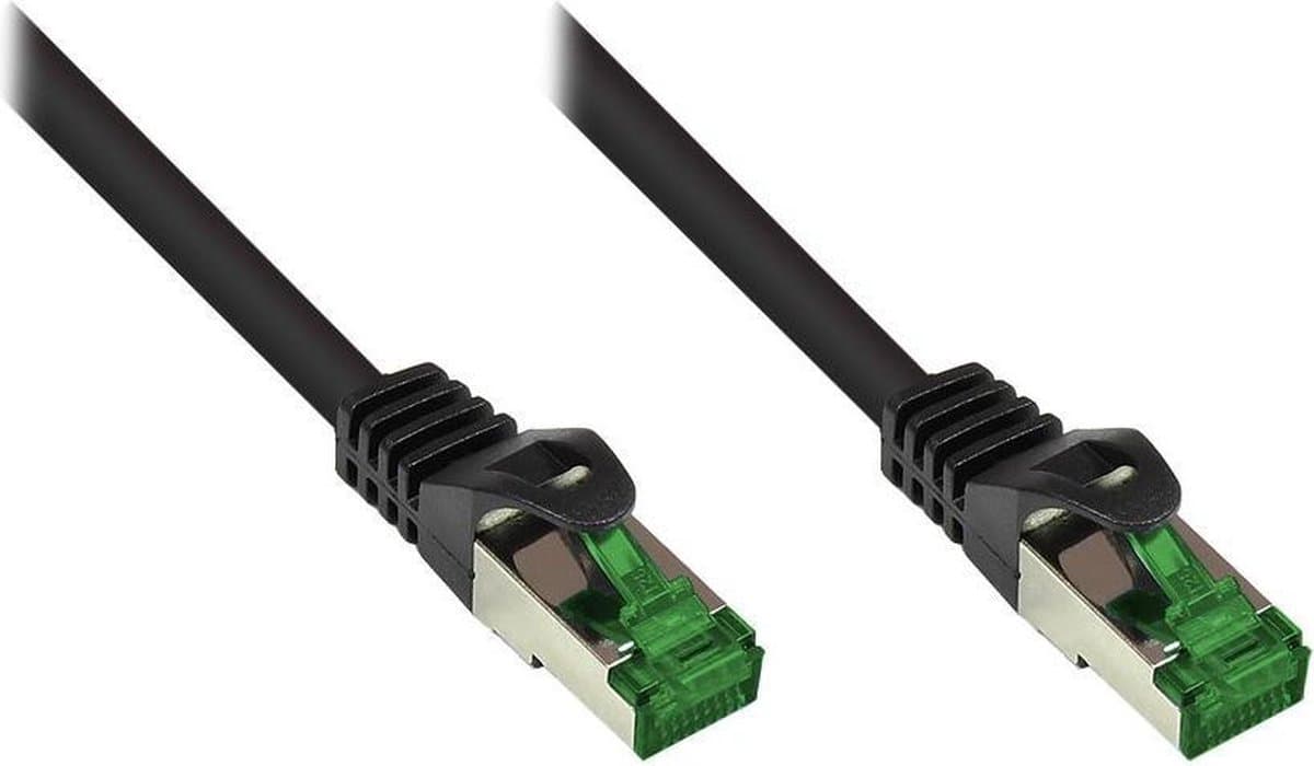Good Connections S/FTP CAT6a 10 Gigabit outdoor netwerkkabel IP66 / zwart - 10 meter