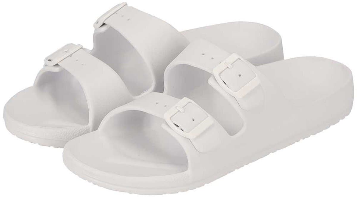 Morethansocks - Sandalen dames - Gespsluiting - Waterbestendig - Slipper dames - Sandalen lage hak dames - Sandalen zomer