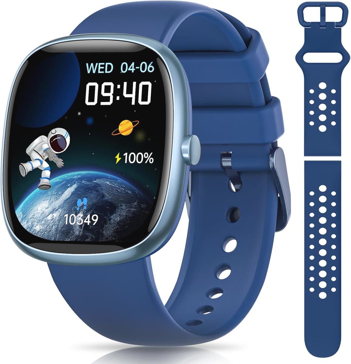 Slimme smartwatch voor kinderen met sportmodi en spelletjes