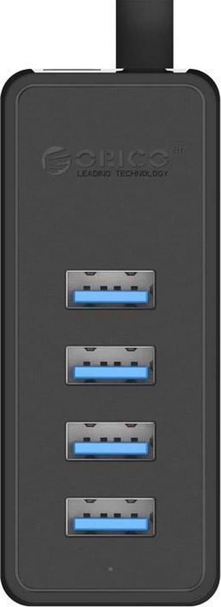 Orico USB 3.0 Hub 4x USB poorten - OTG functie - Zwart