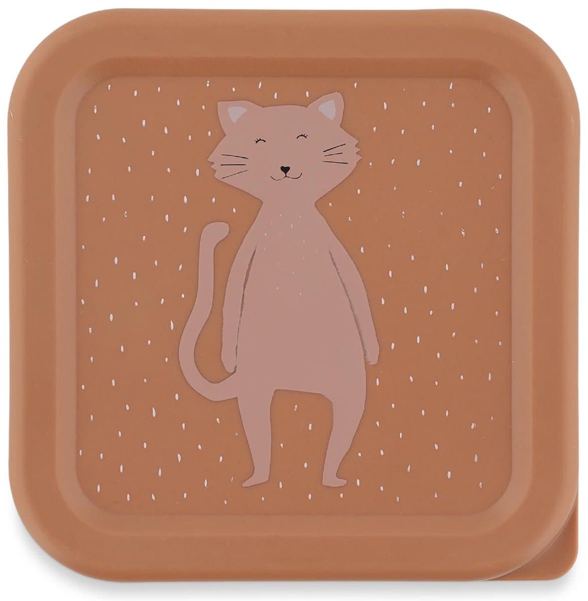 Trixie Set van 3 snackdoosjes – Mrs. Cat– 3-delige Snackbox – Makkelijk te openen – Ideaal voor kinderen