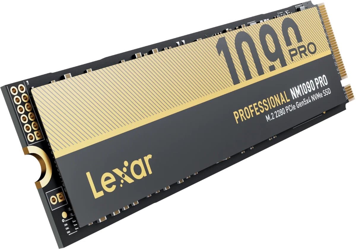 Lexar NM1090 Pro 1 TB M.2 PCI Express 5.0 NVMe SSD