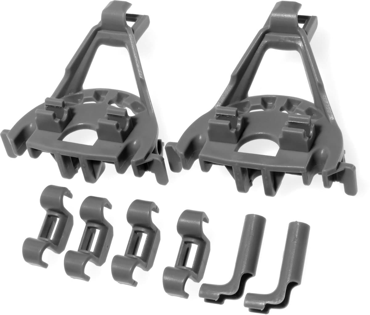 Dparts 8-delige set bordenrek klemmen voor onderkorf - Geschikt voor Bosch en Siemens vaatwasser - 00428344 - 00420199 - 00418499