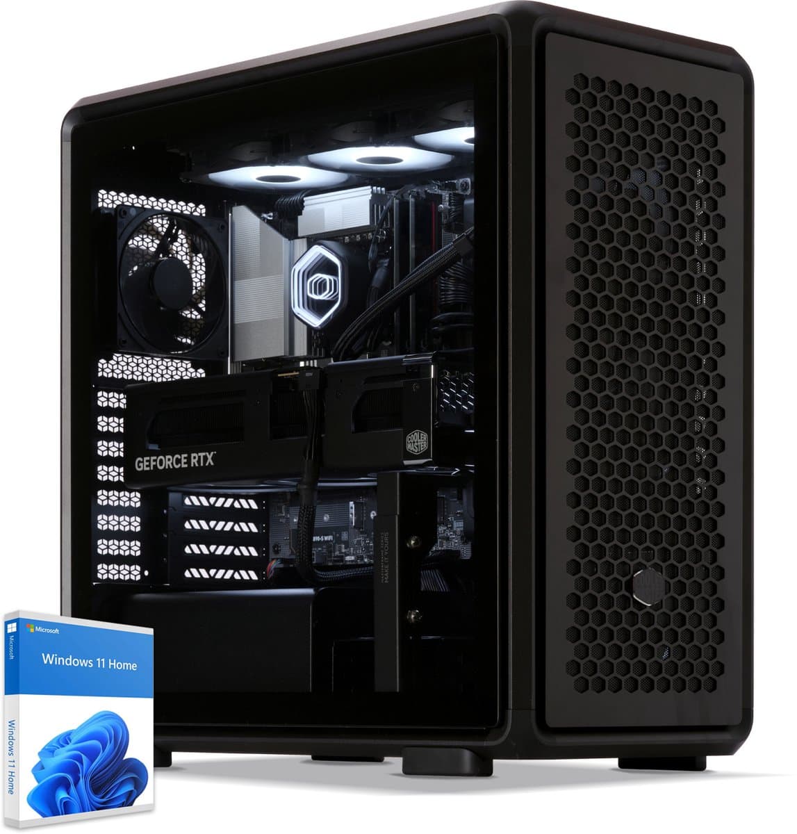 Sedatech Pro Gaming PC Waterkoeling Premium Modular • AMD Ryzen 9 9950X3D 16x 4.3GHz • Geforce RTX5080 • 64Gb DDR5 • 2Tb SSD M.2 • WiFi • Bluetooth, USB C 4.0 • Windows 11 • Desktop computer