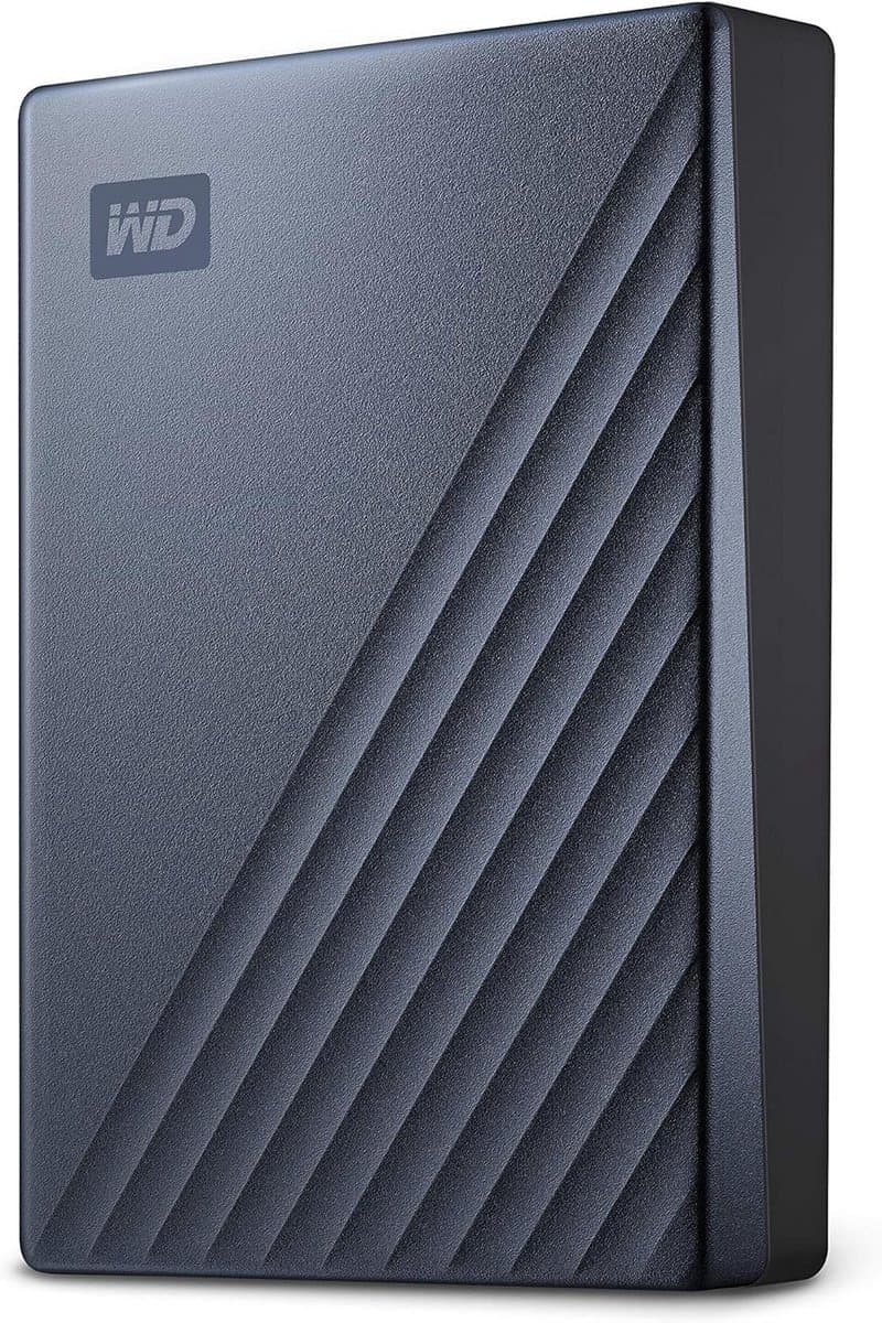 Draagbare Externe Harde Schijf 6TB met USB-C, Wachtwoordbeveiliging en Back-up Software