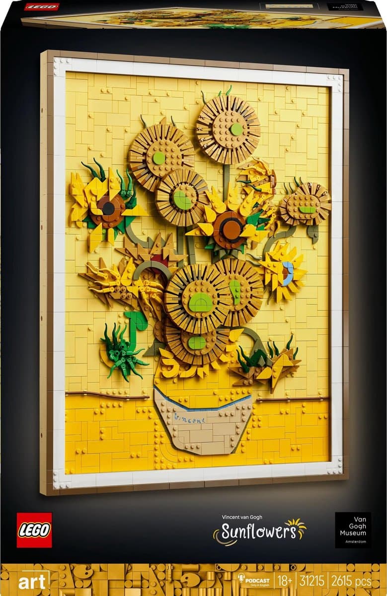 LEGO Art Vincent van Gogh Zonnebloemen 31215