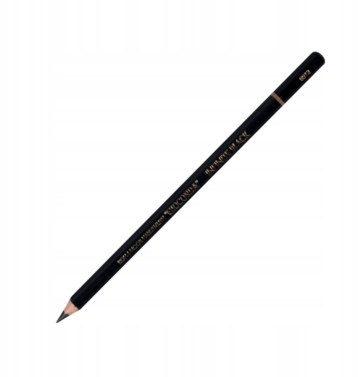 Koh-I-Noor Gioconda Infinite Black Pastel Potlood - Diep Zwart