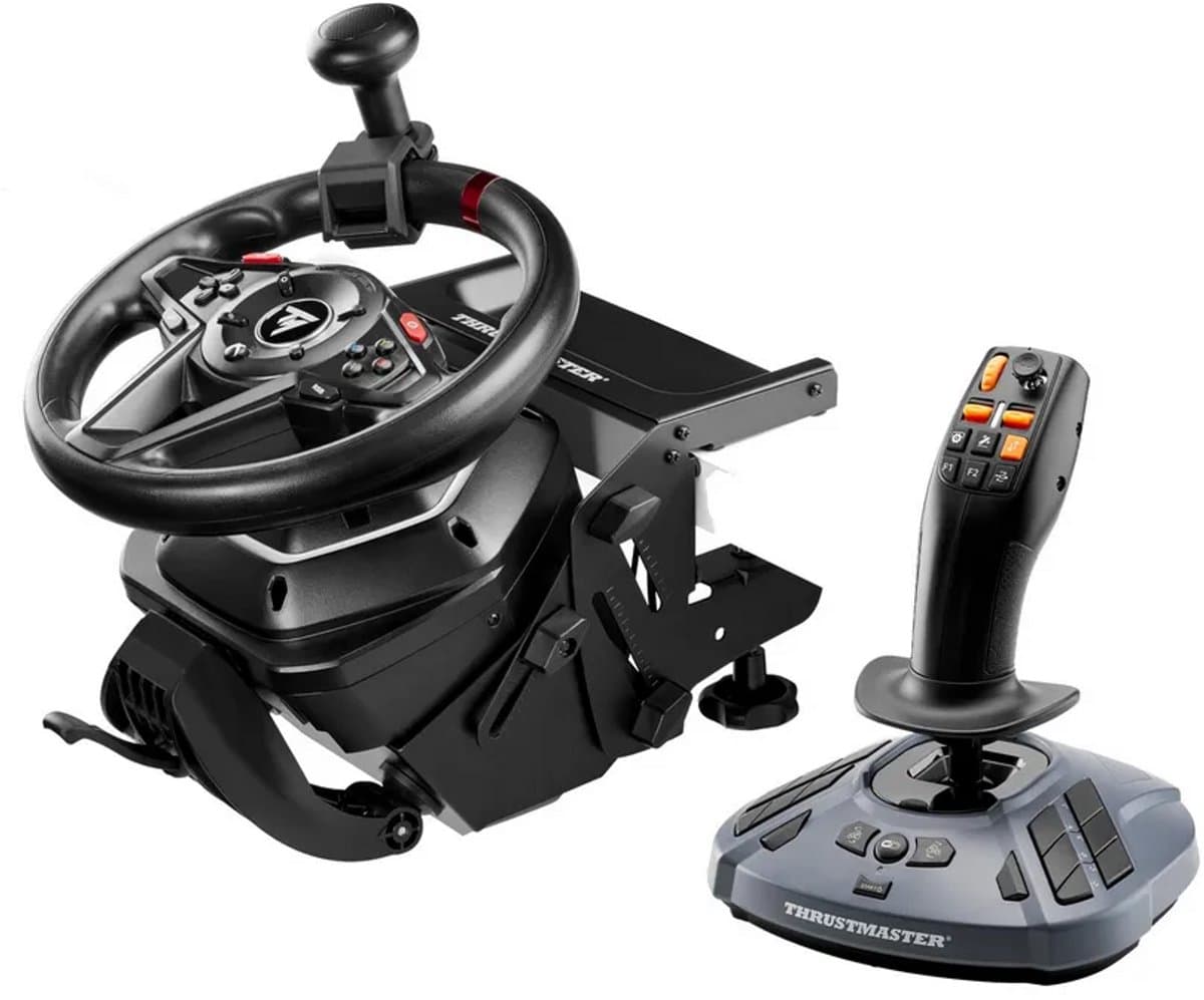 Thrustmaster T128 Simtask Pack + Simtask Farmstick simulatorset