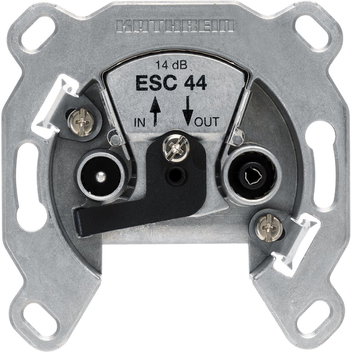 Kathrein ESC 44 Antennedoos BK Schroefbevestiging Loop-through outlet