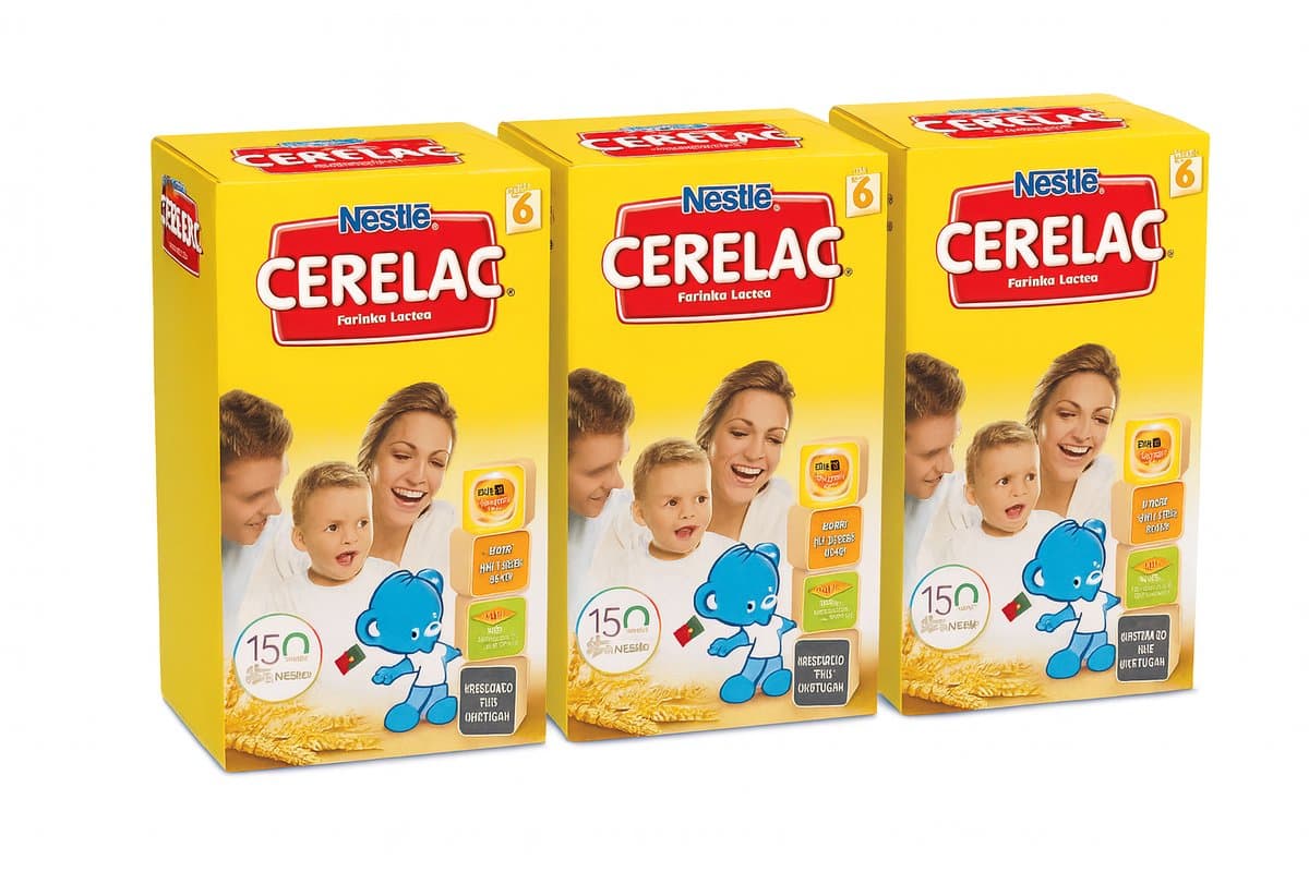 Nestle Cerelac Farinha Lactea - 3 x 500 gram - Babyvoeding - Multipack - Voordeelpak