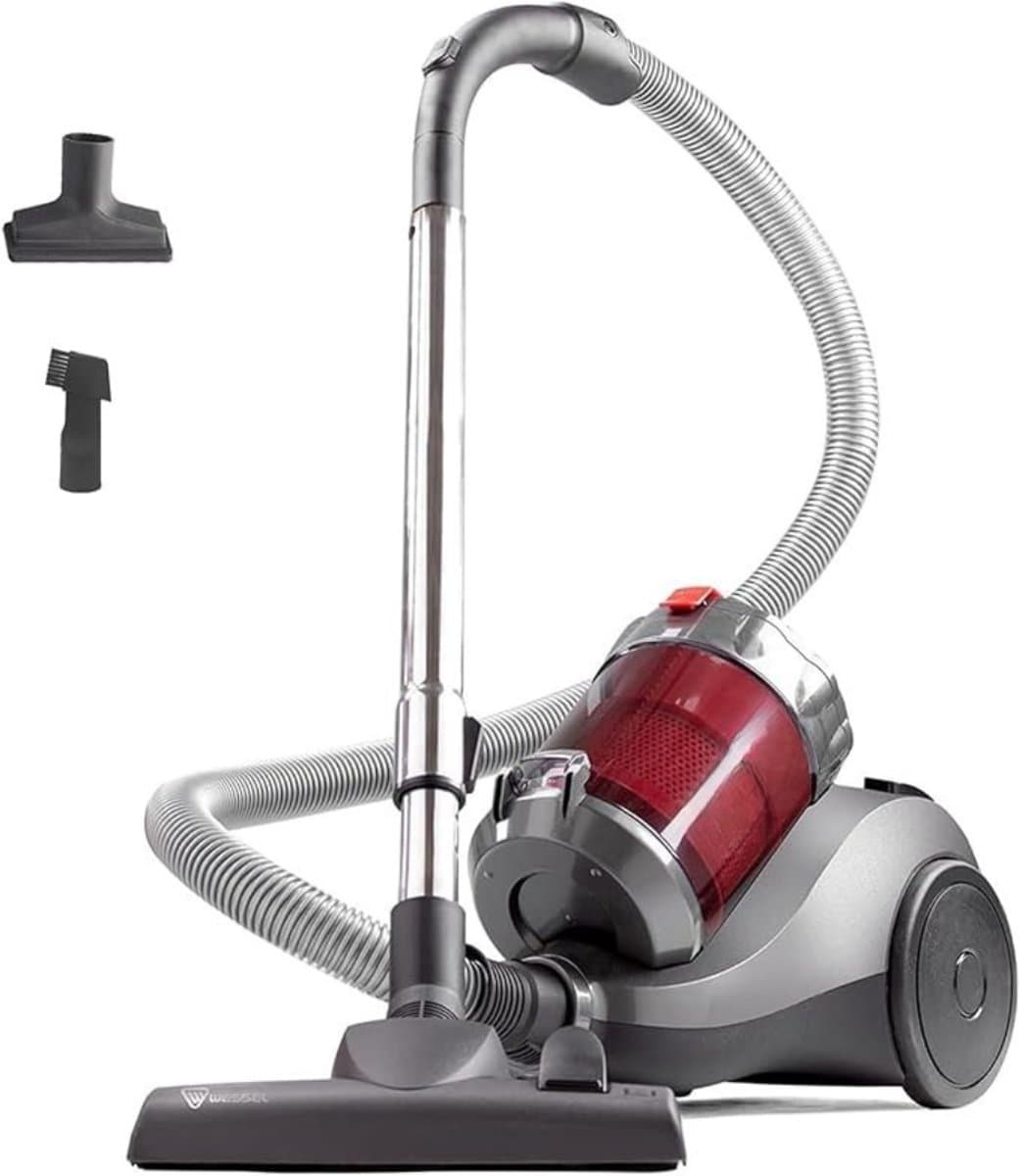 RVV® Steelstofzuiger met snoer - Steelstofzuiger - Stofzuiger - Rood - 40cm x 27cm x 35cm
