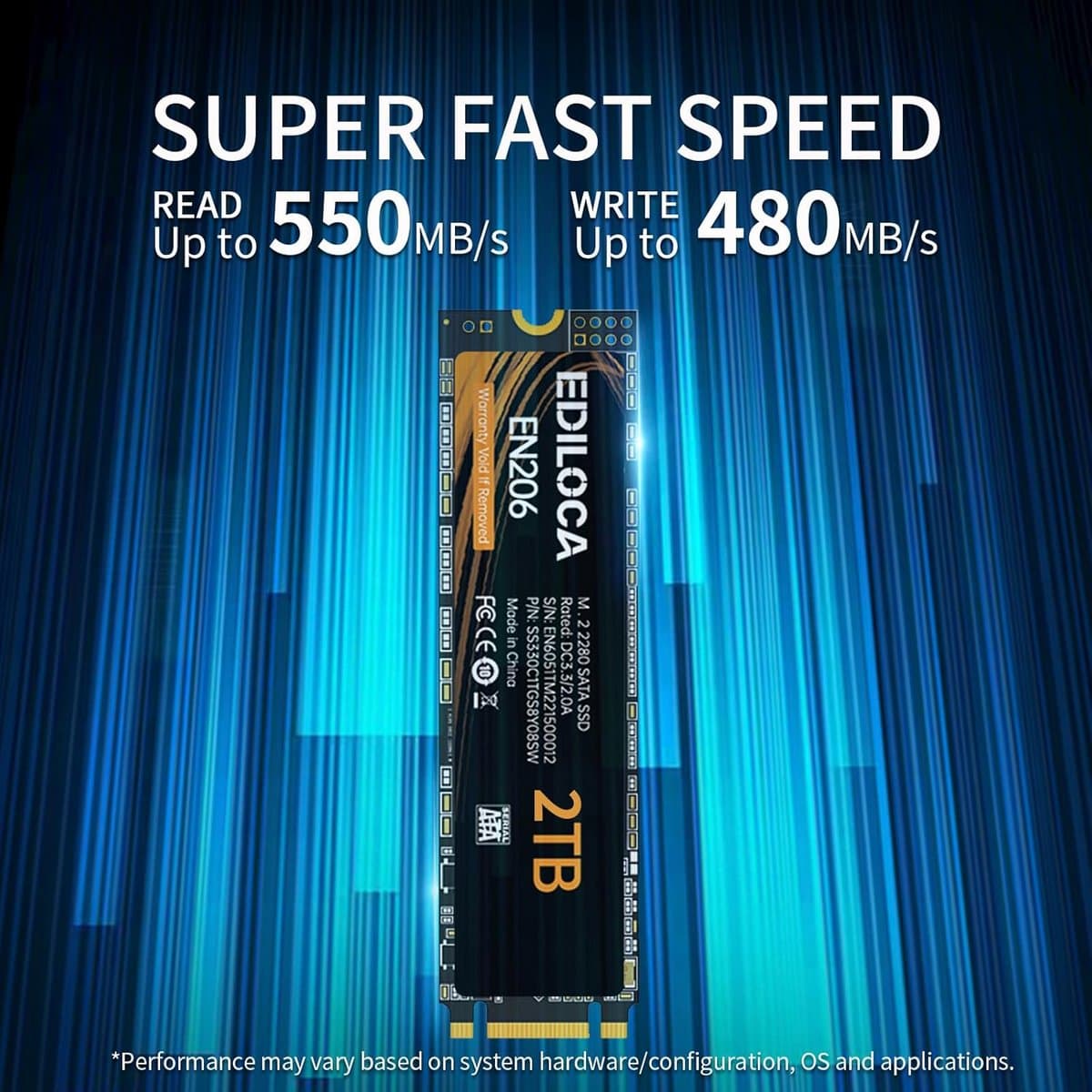 2 TB M.2 SATA SSD - Hoge snelheid en betrouwbare prestatie