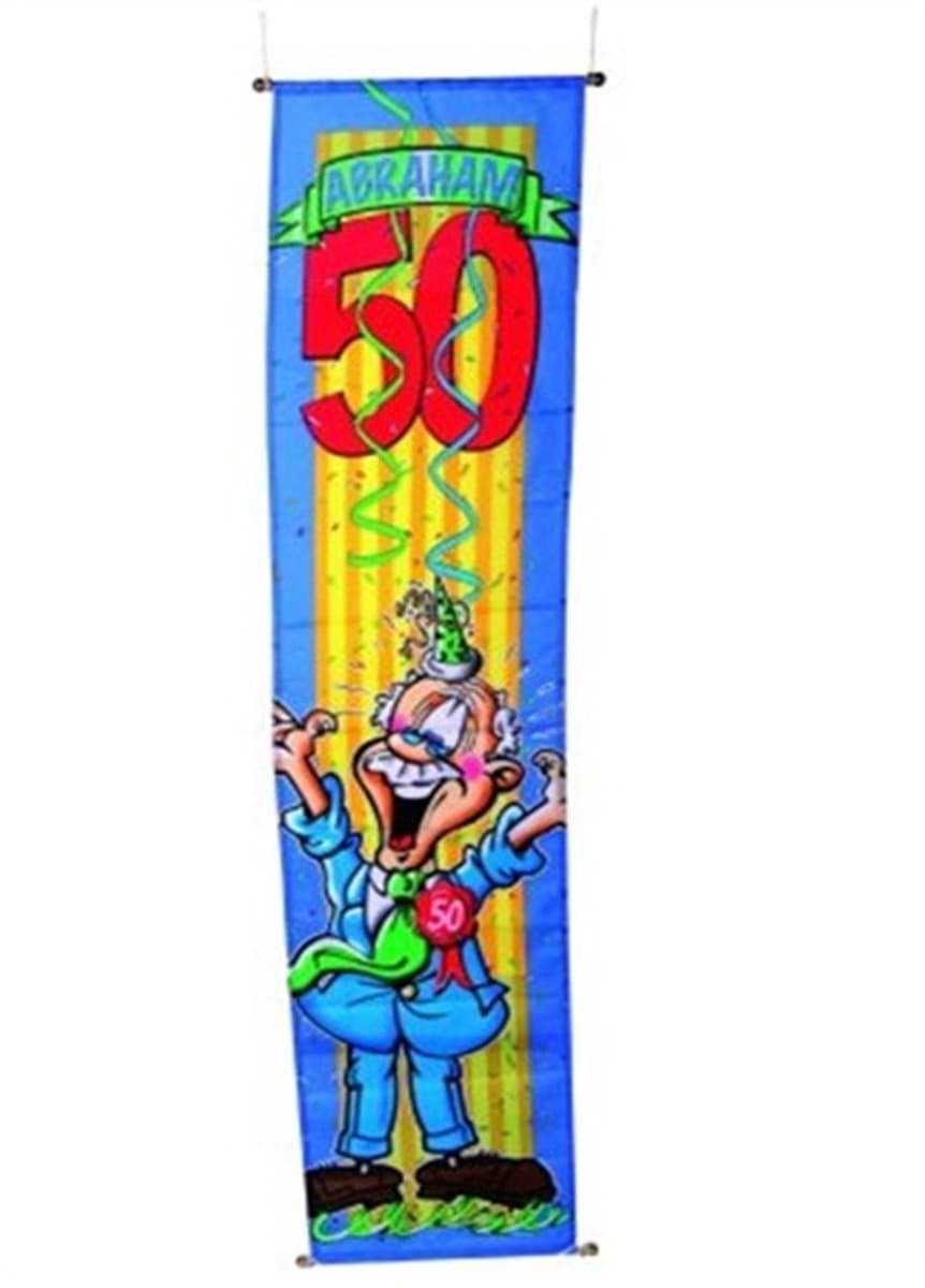 Banner Abraham 180 x 40 cm.
