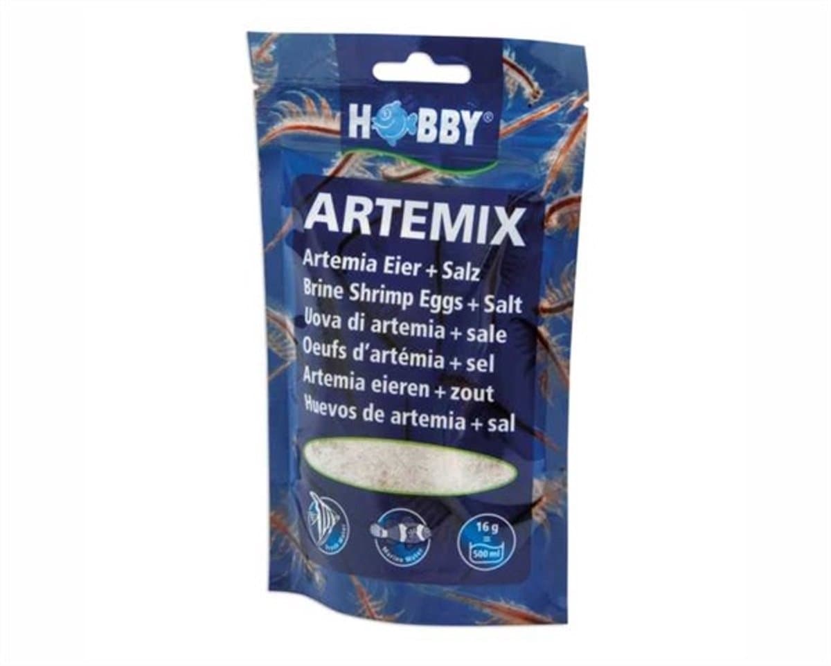 Hobby Artemix - gebruiksklare mix van Artemia eieren en zout - 195g