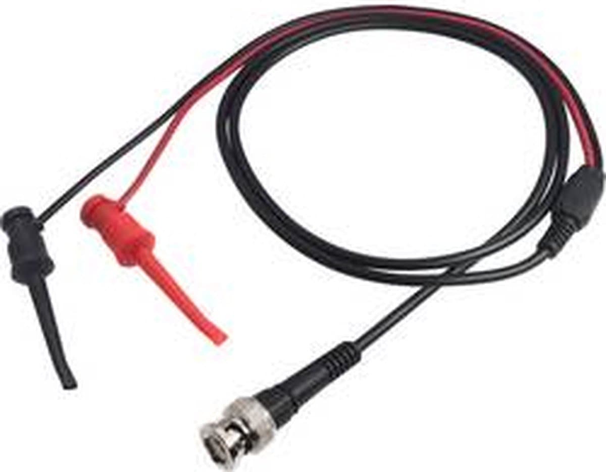 VOLTCRAFT MSC-101 BNC-meetsnoer 1.14 m Zwart, Rood
