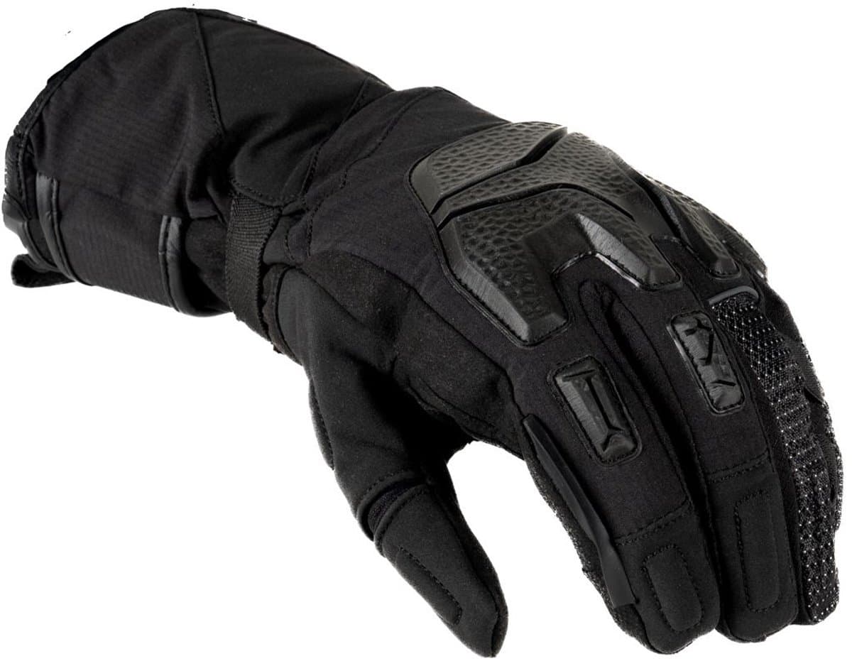 MOTOBLOUZ Motor Handschoenen D-TEX WARM Mannen S Winter Zwart CE-gekeurd