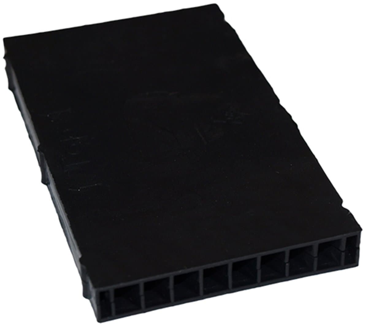 Stootvoegrooster Standaard Model Zwart 10X60x95