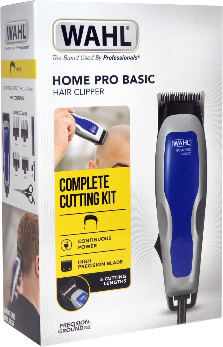 Wahl tondeuse Home Pro Basic met opzetstukken - met snoer - mannen hoofdhaar