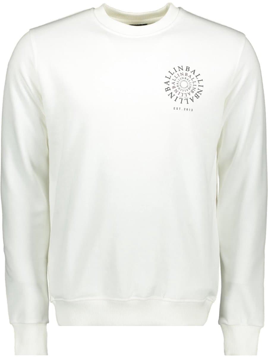 Ballin Trui Crewneck 2601 Off White Mannen Maat - XXL