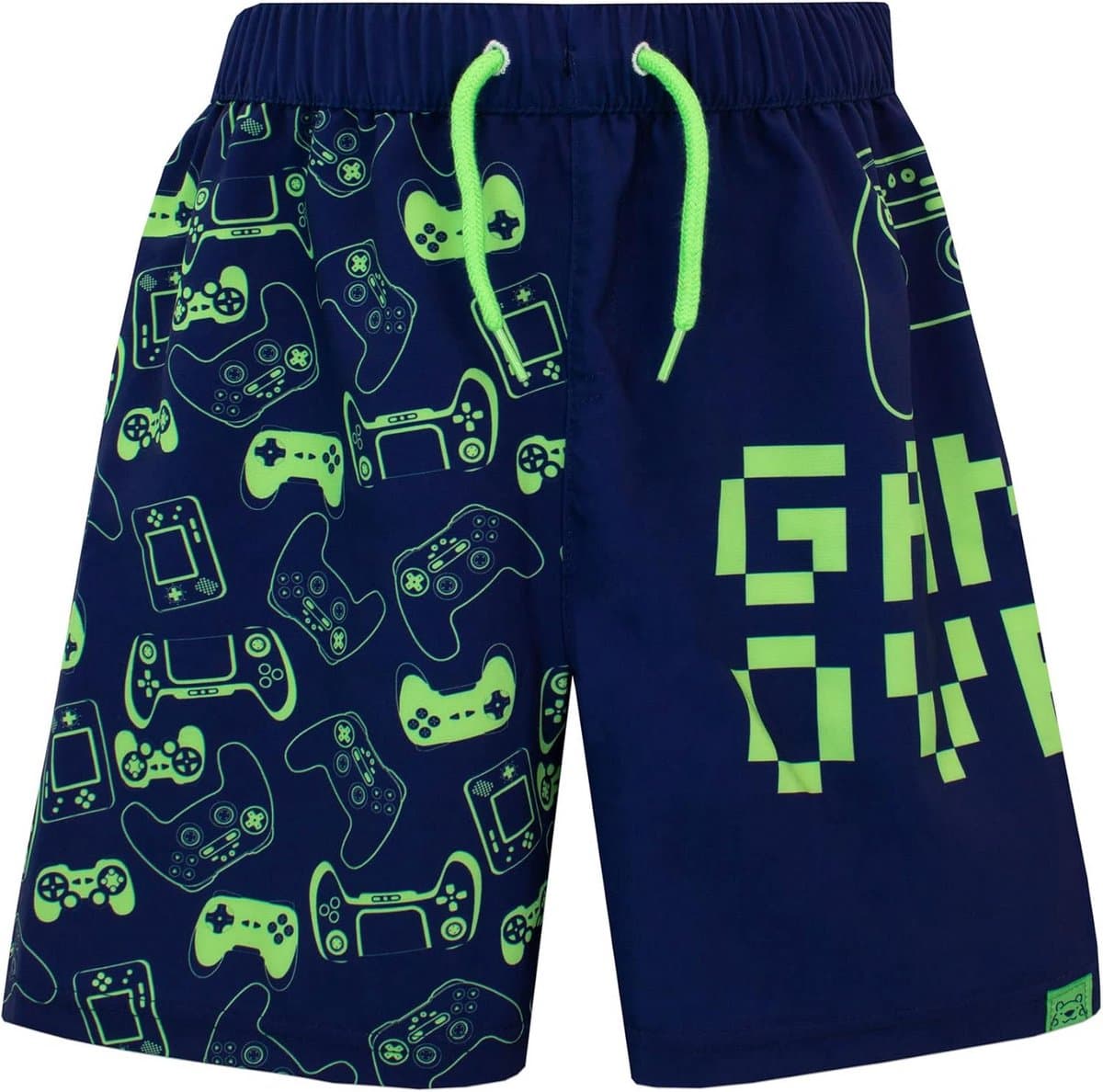 Stoere Jongens Zwembroek met Game Controller Print