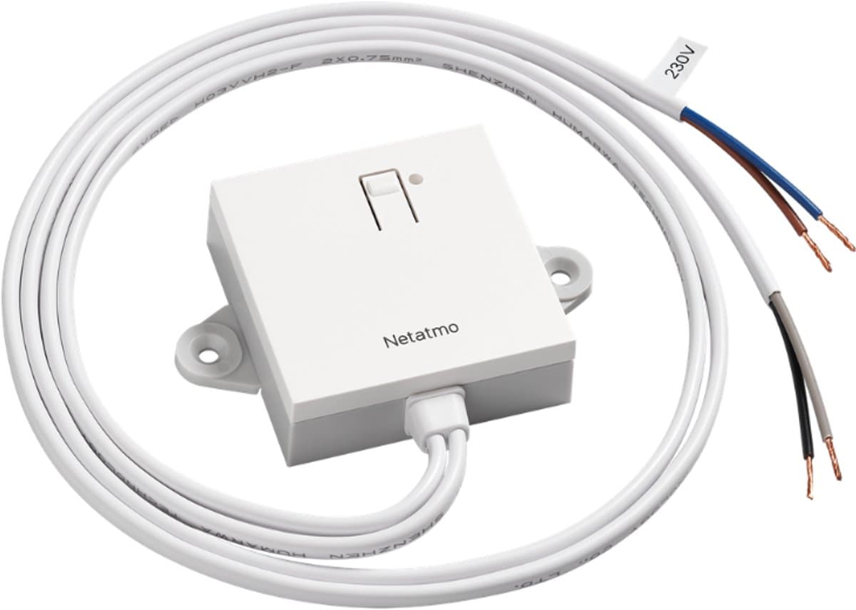 Netatmo Thermo Link - voor Thermostat ORIGINAL – Draadloze Receiver – Ontvanger met Droog Contact – Voor Verwarmingsketel en Warmtepomp