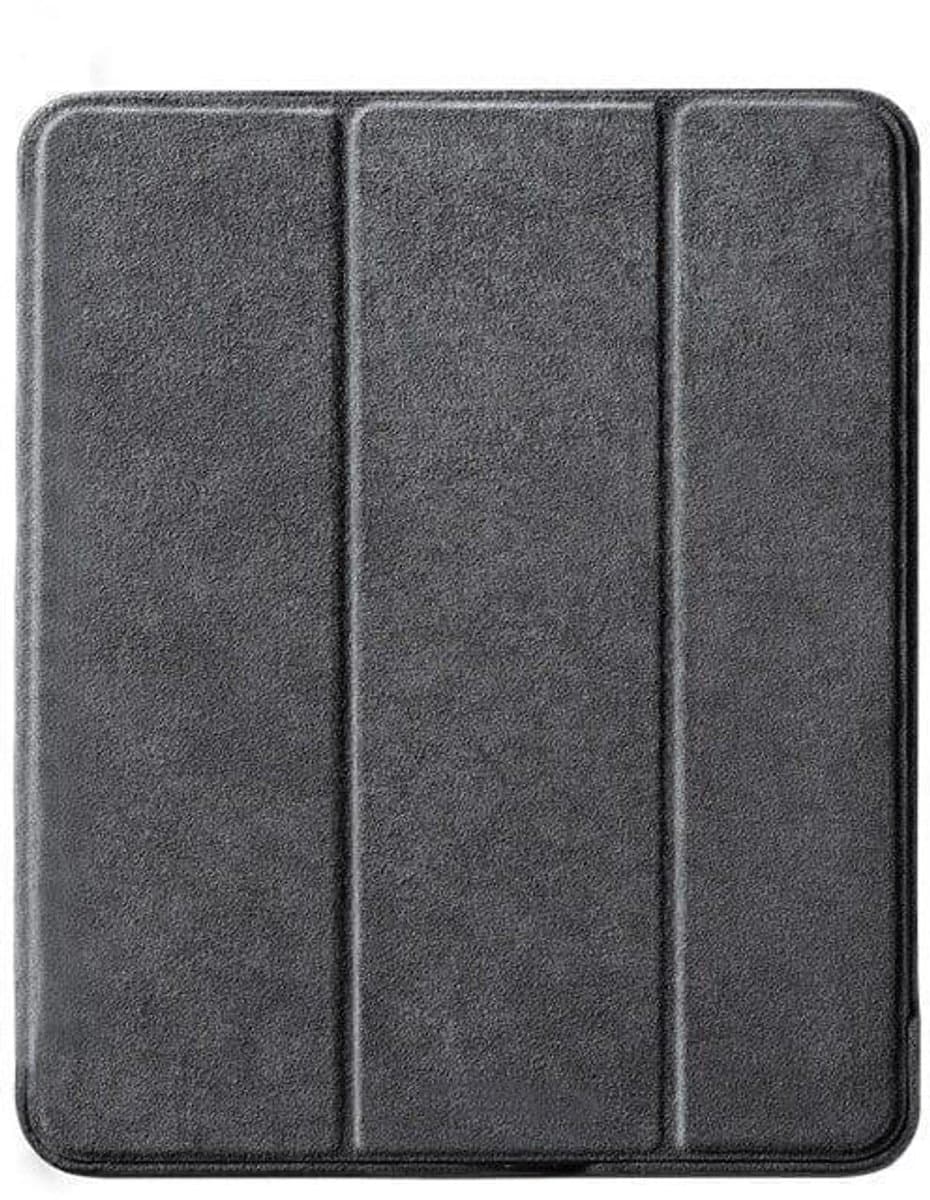 Alcanluxury Alcantara hoes geschikt voor iPad Air 13 inch (2024-2025) - Space Grey