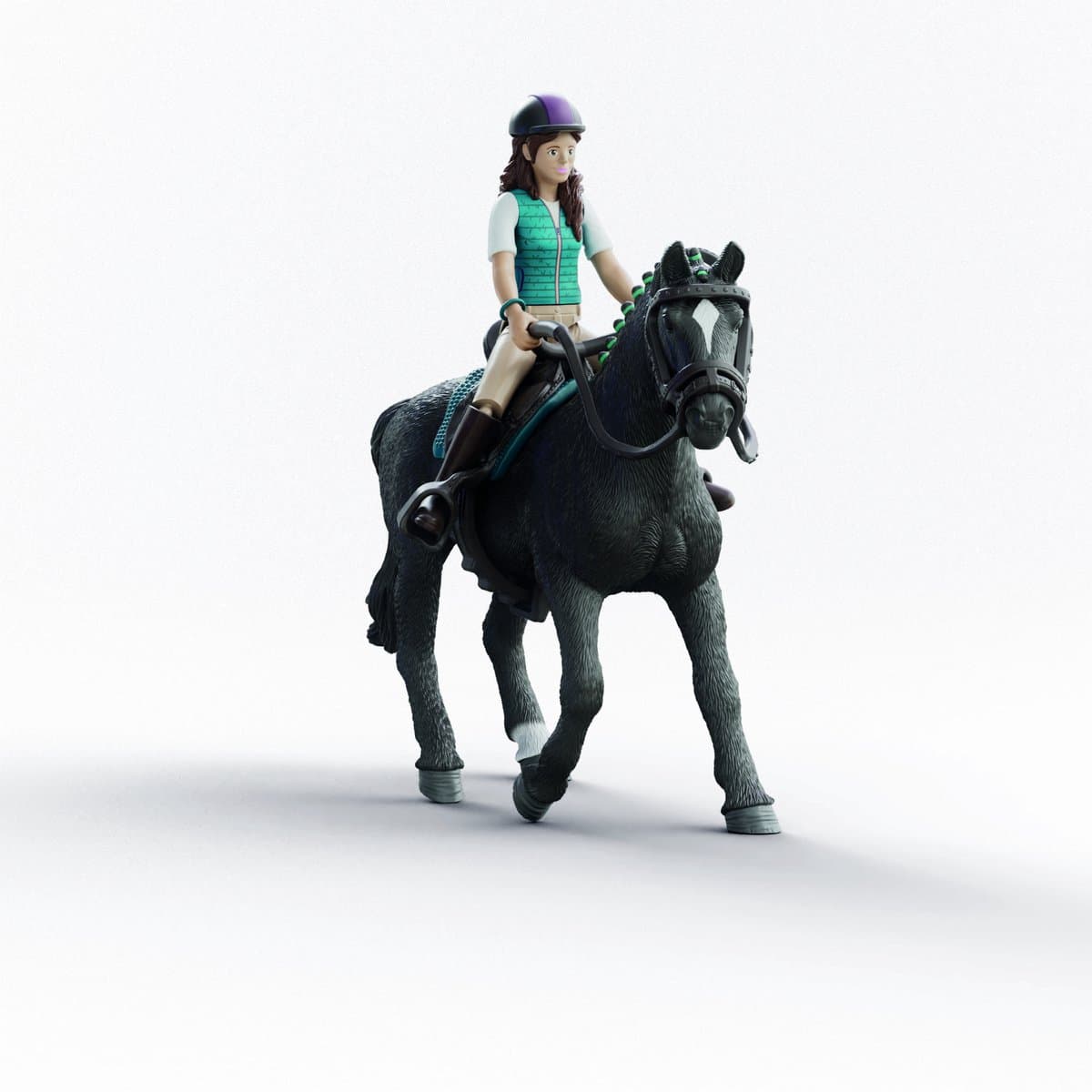 Schleich Horse Club Lisa&Storm speelfiguur - 8,2 cm, veelkleurig