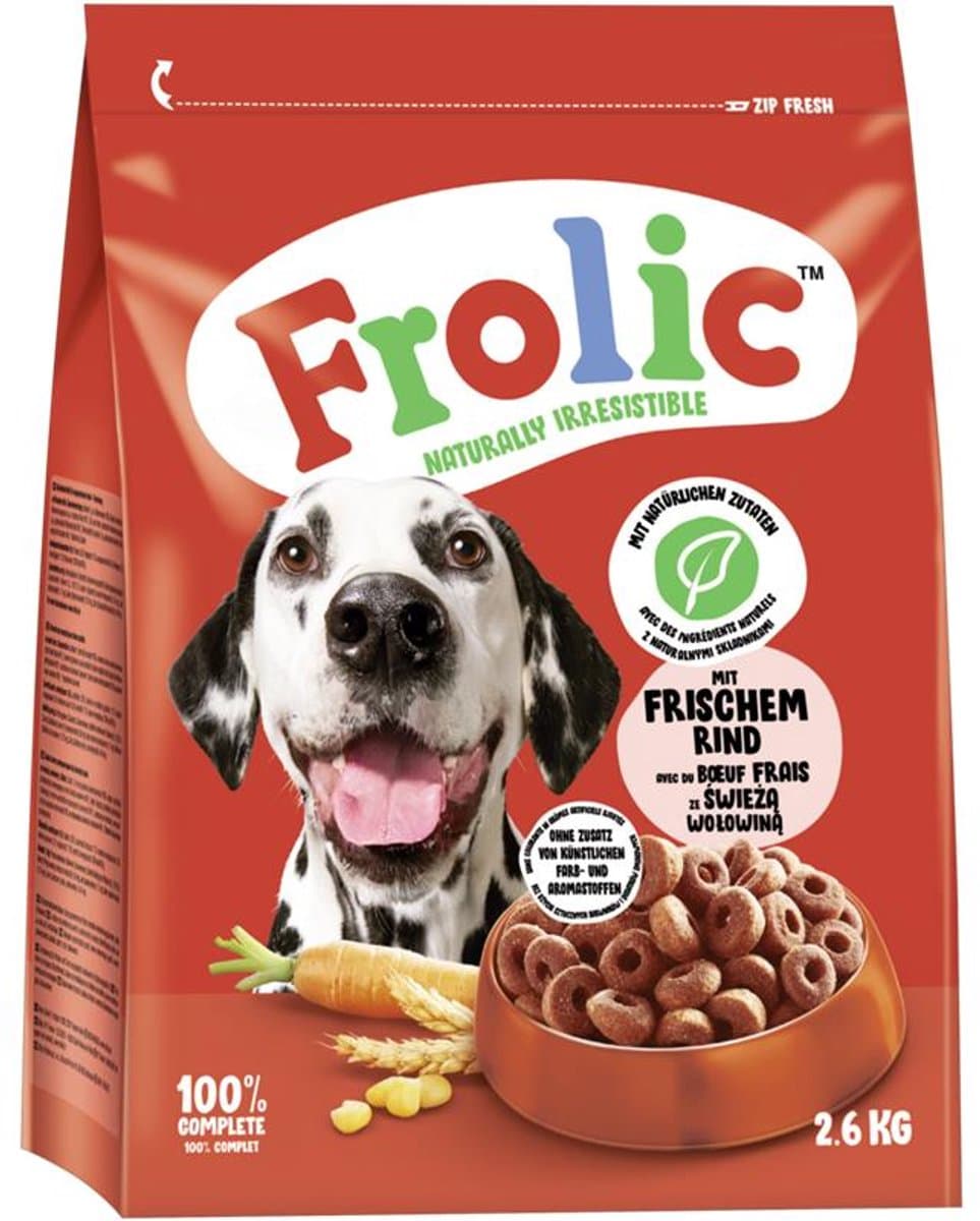 Frolic droog rund 2,6 kg