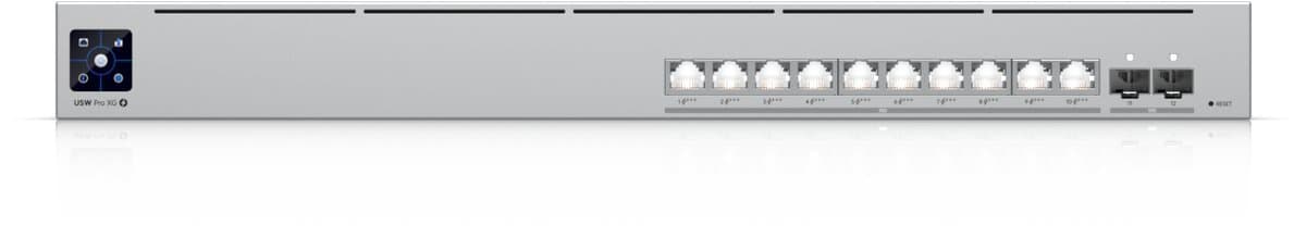 Ubiquiti UniFi Pro XG 10 PoE - 10-poorts 10GbE, Layer 3, PoE+++ switch
