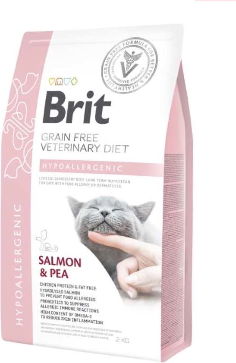 Brit Veterinary Diet Cat - Grain free - Hypoallergenic - 2 kg