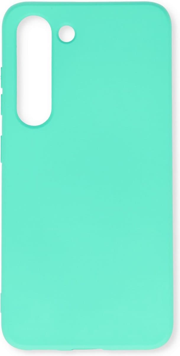 Hoge Kwaliteit Extra Stevig Siliconen Back Cover - Geschikt voor Samsung Galaxy S23 Plus - Turquoise