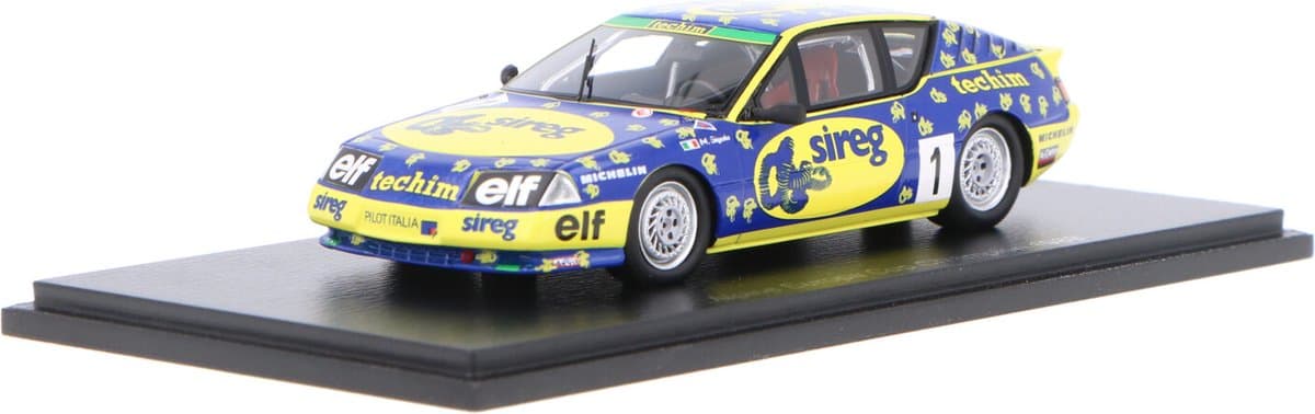Alpine V6 Turbo #1 Europa Cup Champion 1988 - 1:43 - Spark