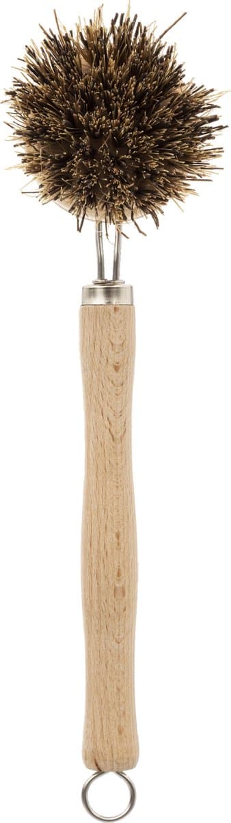 5five Afwasborstel met Extra Hoofd - 23 cm, Lichtbruin