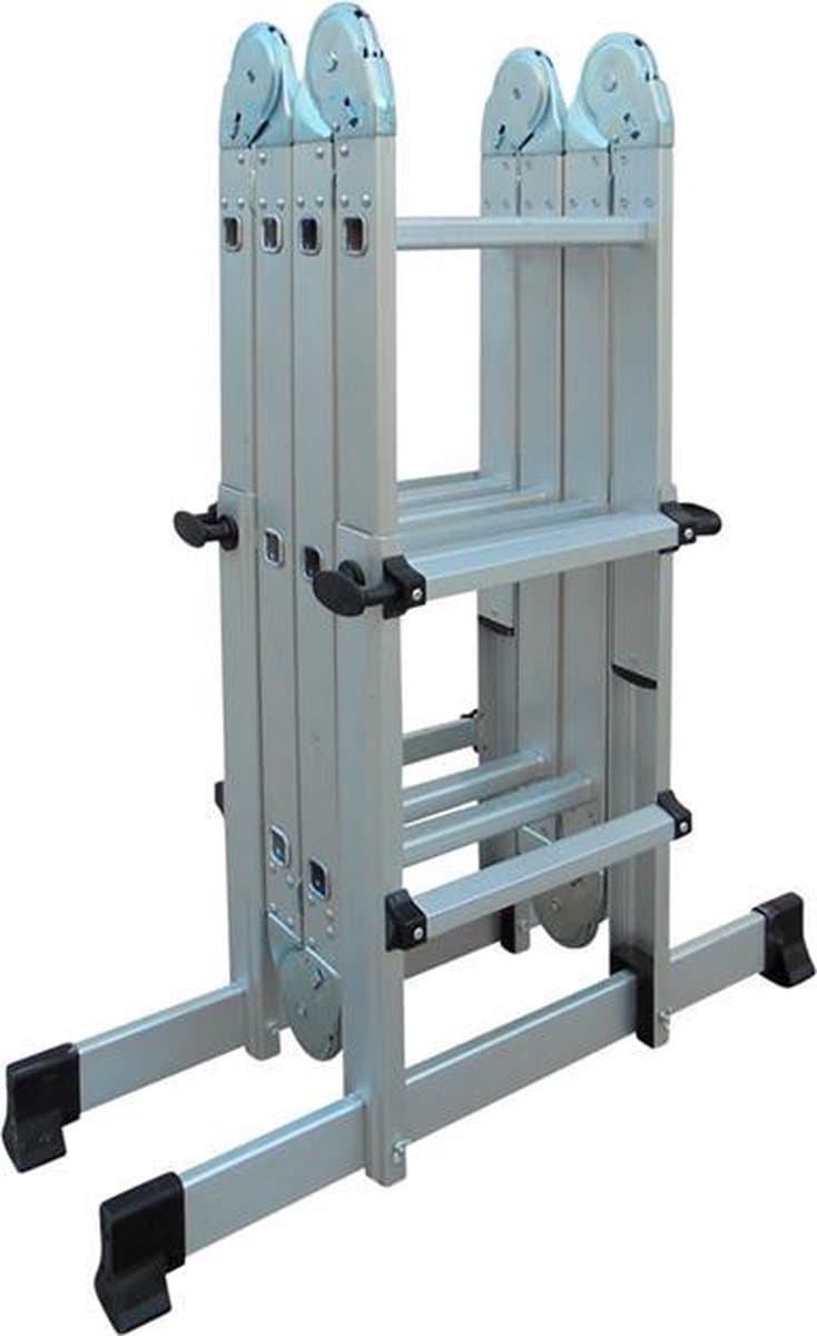 Escalo – Telescopische vouwladder – Telefold – 3-in-1 – Aluminium