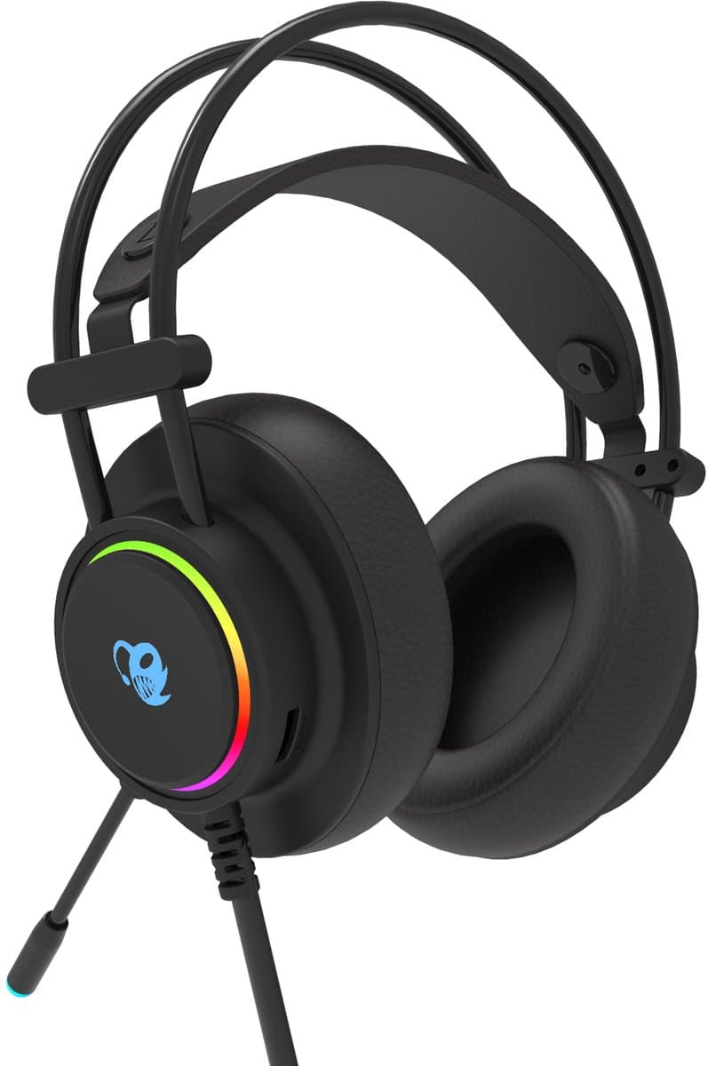 Gaming Headset with Microphone CoolBox DG-AUR-01 Black