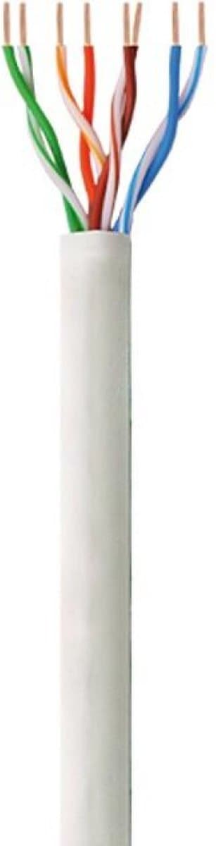 Techly ITP8-FLU-0305 netwerkkabel 305 m Cat5e U/UTP (UTP) Grijs