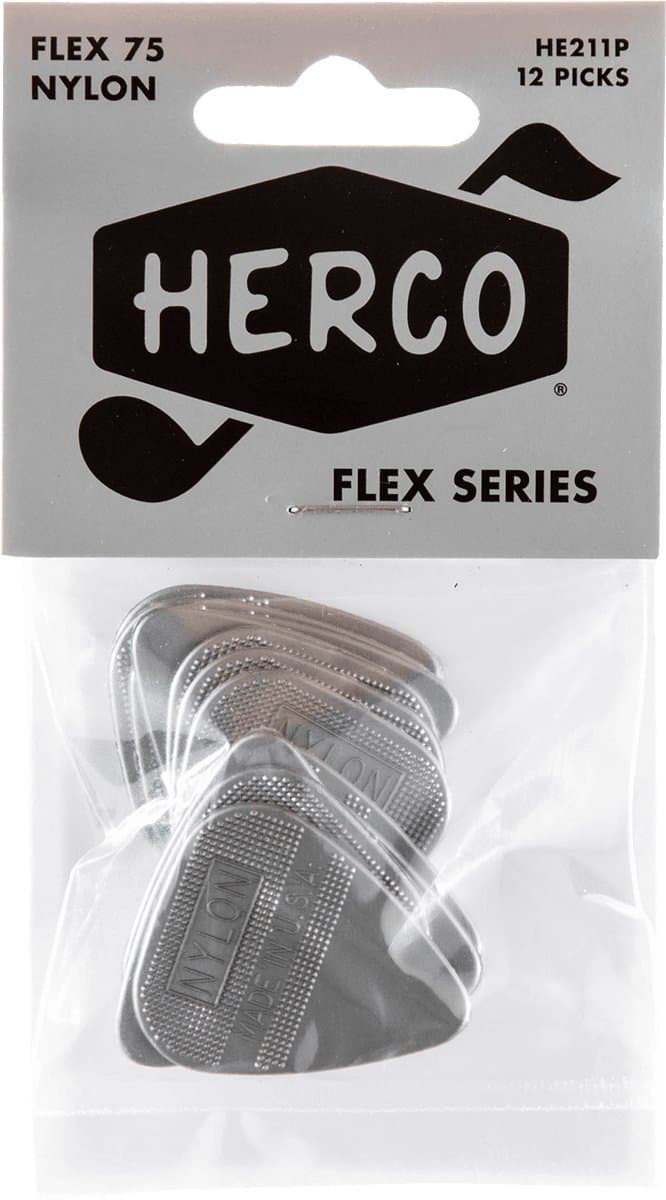 Herco - Flex 75 - Plectrum - 1.00 mm - 12-pack