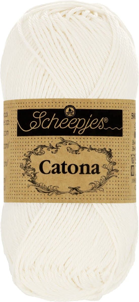 Scheepjes Catona 50 gram - 105 Bridal White