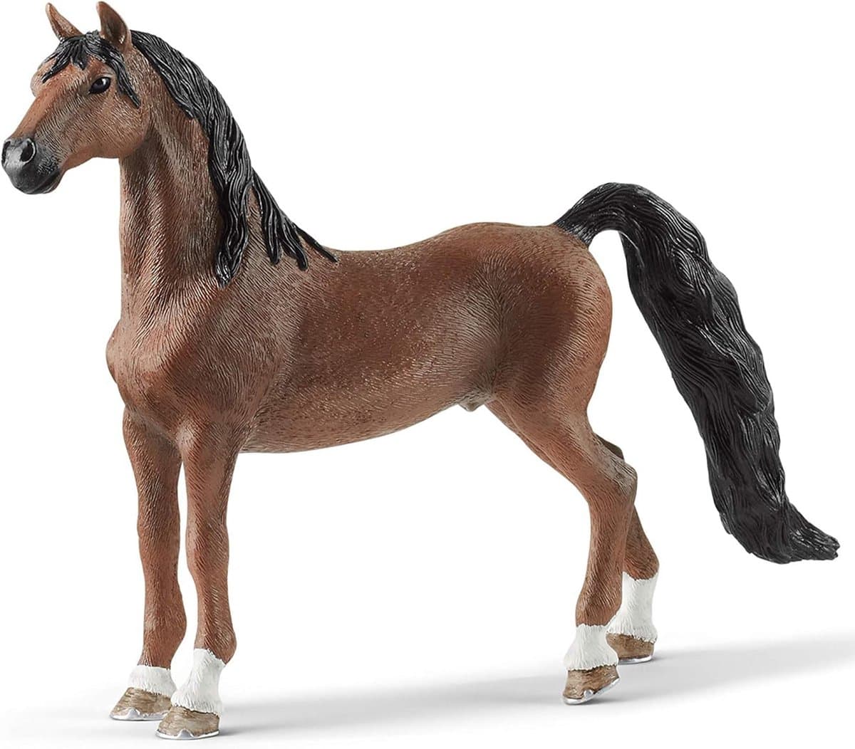 Schleich Horse Club Saddlebred figuur - bruin, 15 cm
