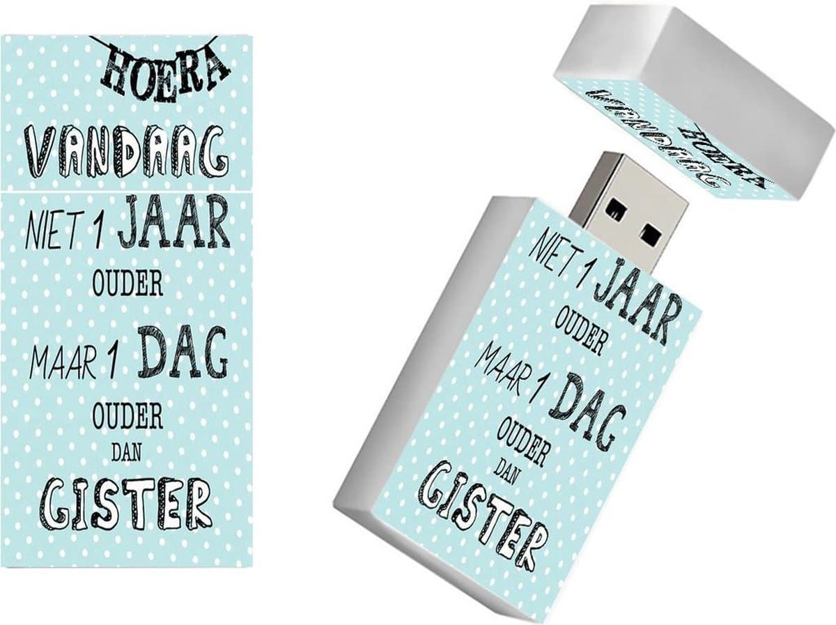 Leuke verjaardagscadeaus USB stick 32GB cadeau voor mannen model1051, verjaardagscadeau voor hem,
