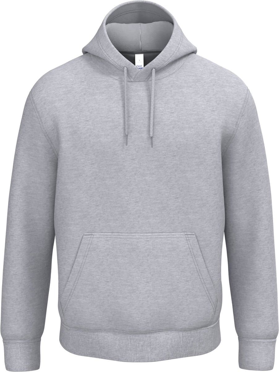 iDeal Basic Brand Uniseks sweater met capuchon IB402 - Ideal Oxford Grey - S